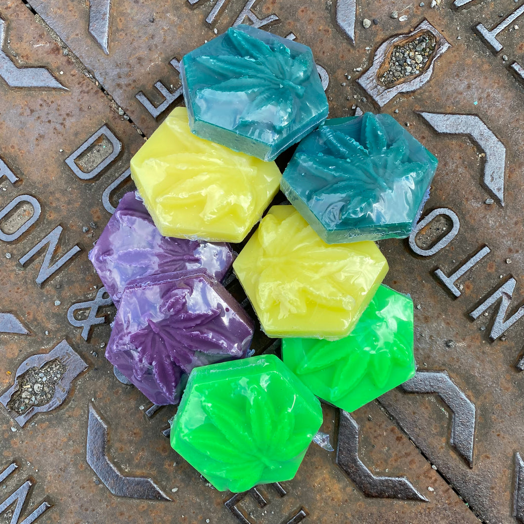 Ganj Wax Assorted Strains Skateboard Wax
