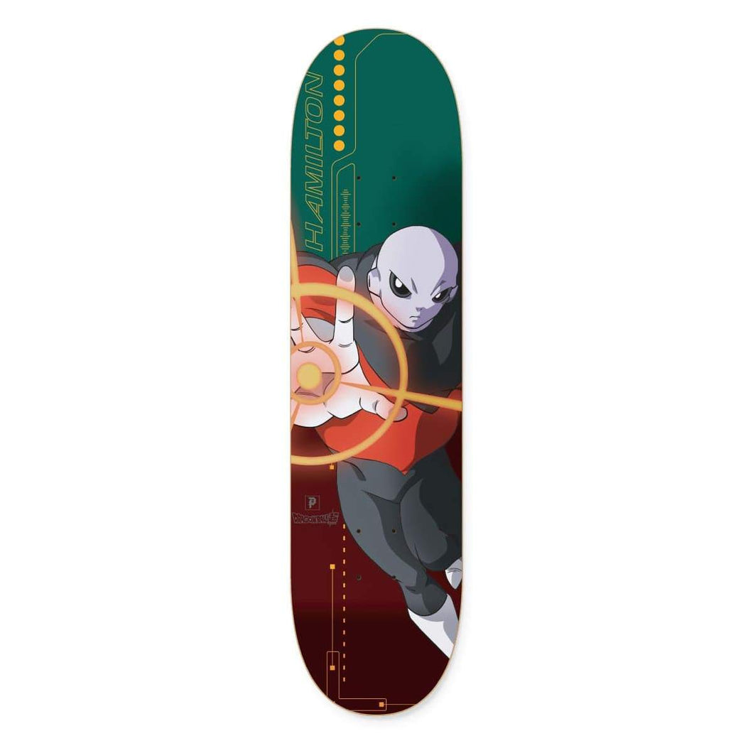 Primitive Skateboards Dragonball Super 2 Hamilton Jiren Green Skateboard Deck - 8.5