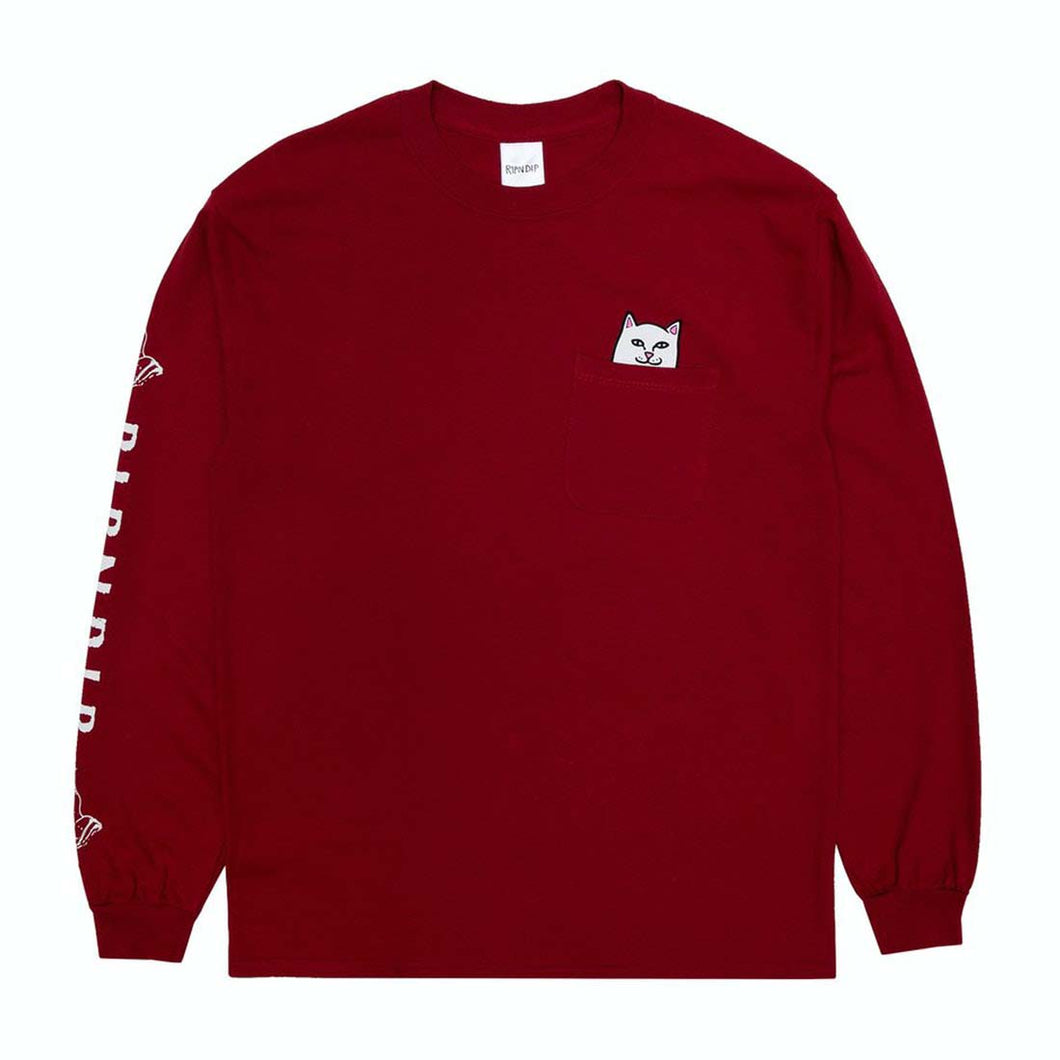 RIPNDIP Lord Nermal Long Sleeve Red
