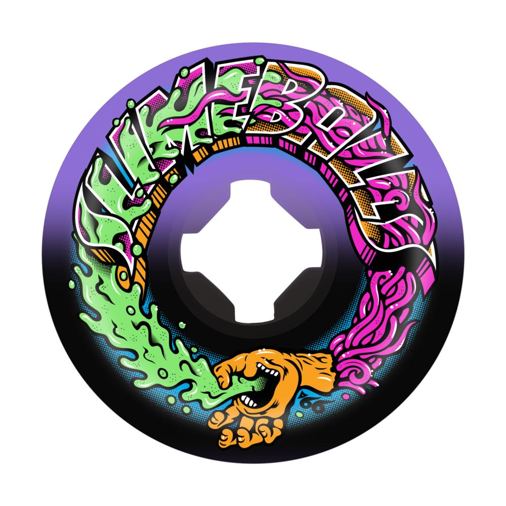 Santa Cruz Slime Balls Greetings Speed Balls Skateboard Wheels 99a - 53mm