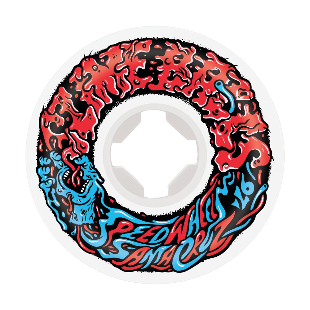 Santa Cruz Slime Balls Wheels Vomit Mini II 97a Skateboard Wheels - 53mm