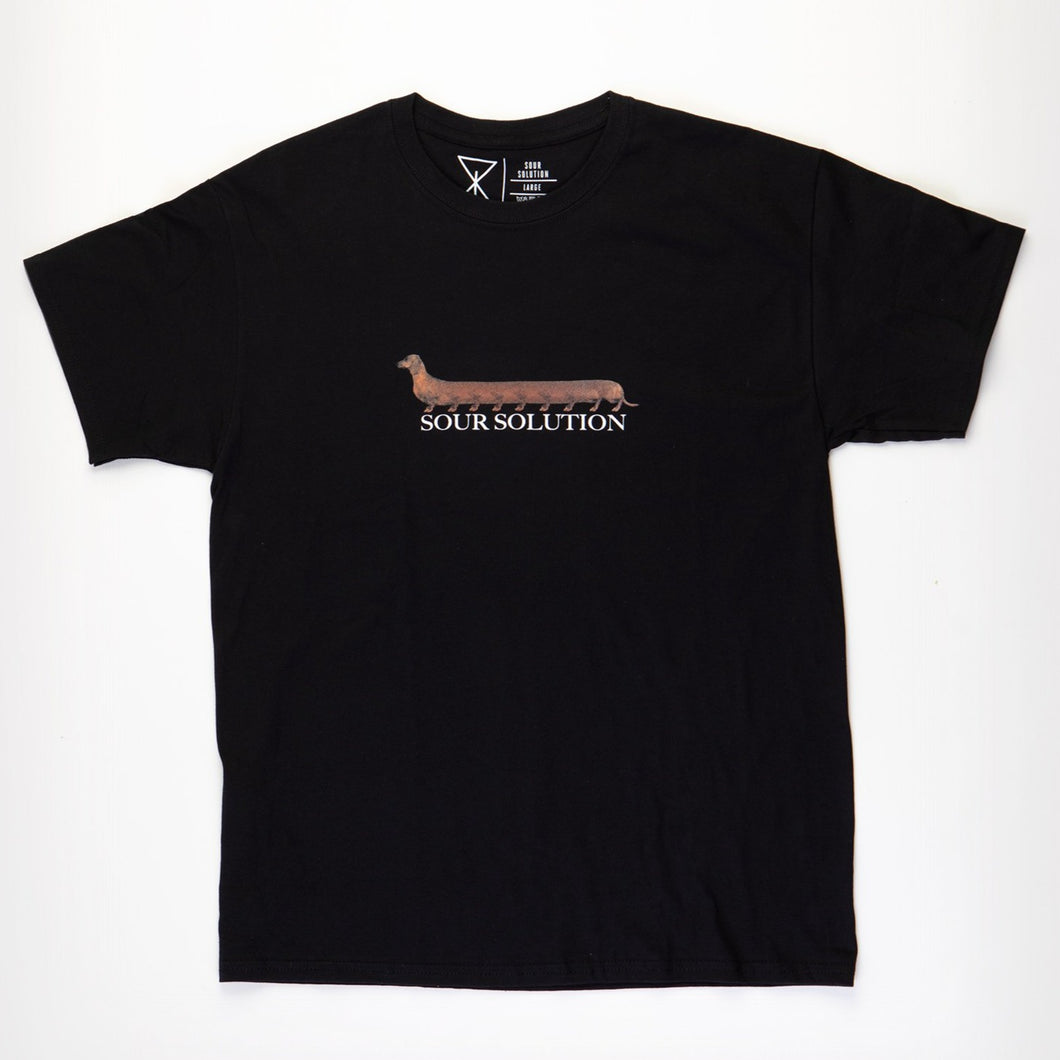 Sour Solution Skateboards Centihund T-Shirt - Black