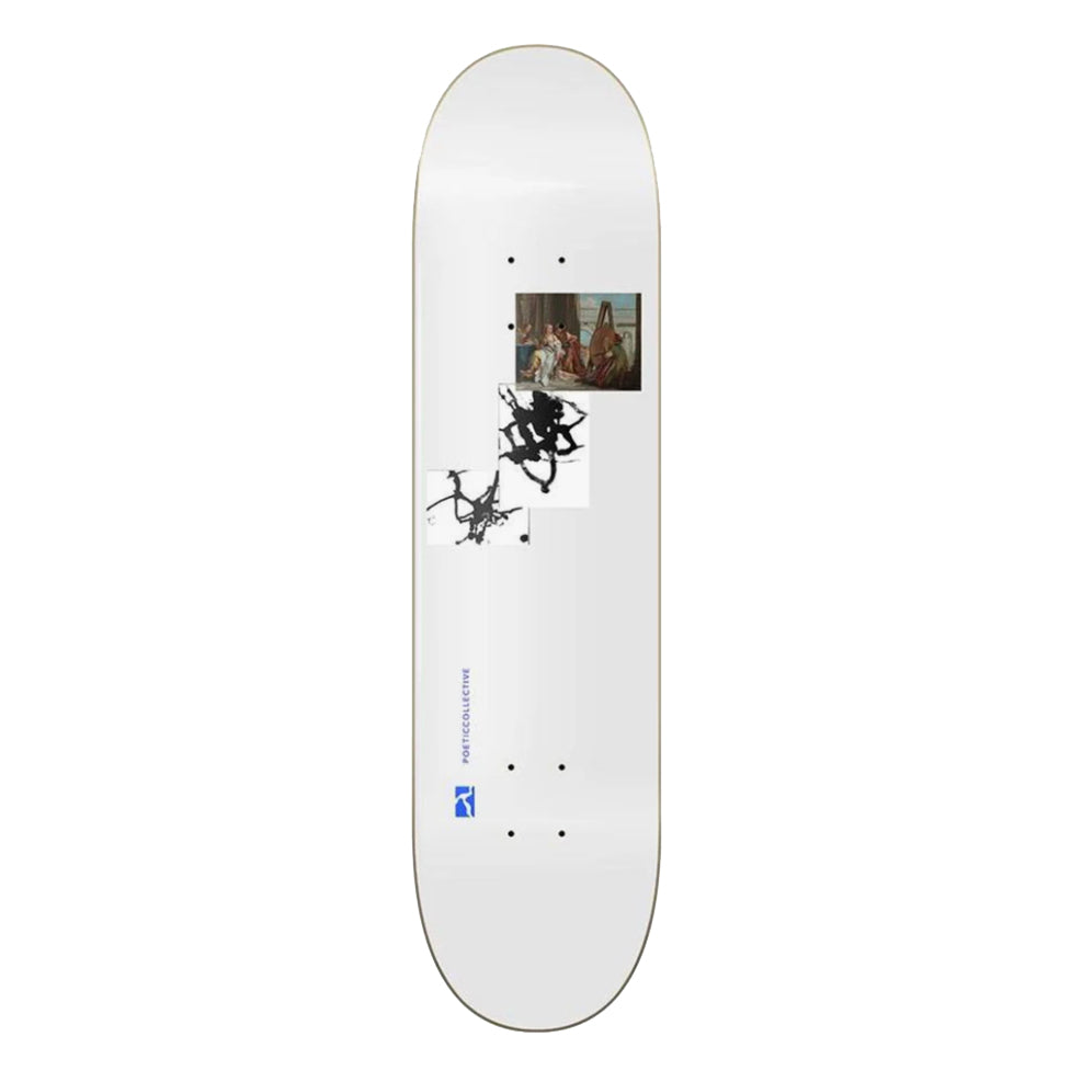 Poetic Collective Sketch / Collage Skateboard Deck - 8.25