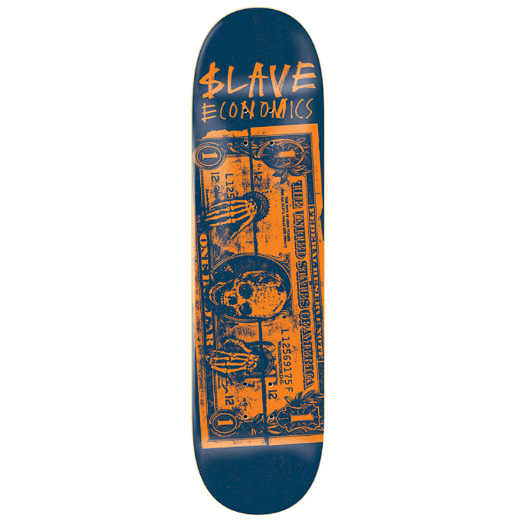 $lave Skateboards Econo$lave Team Skateboard Deck - 9.00