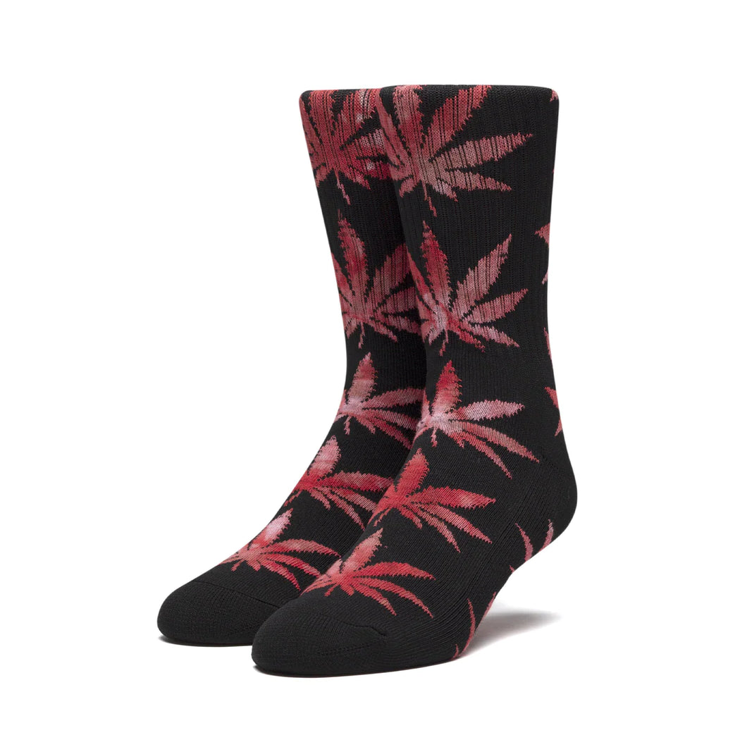 Huf Tiedye Leaves Plantlife Socks - Black