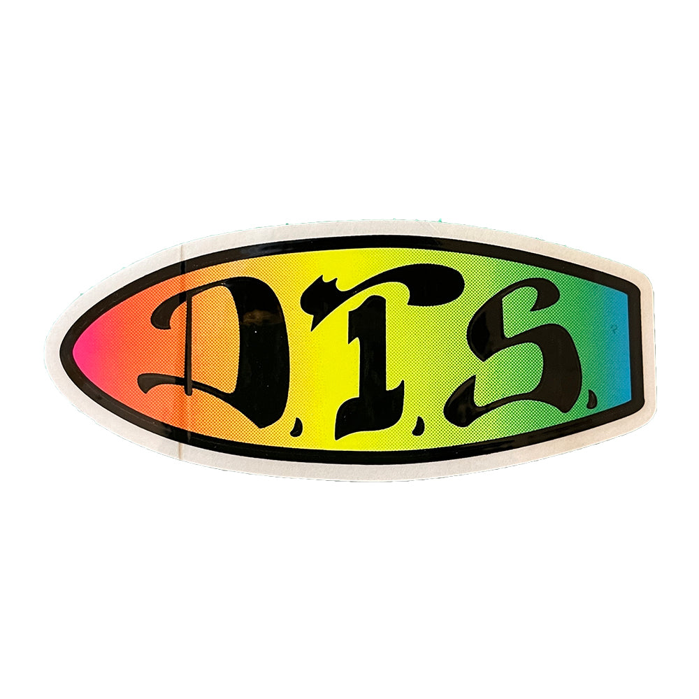 Dogtown Skateboards - Surf Logo Medium Sticker – Slugger Skate Store