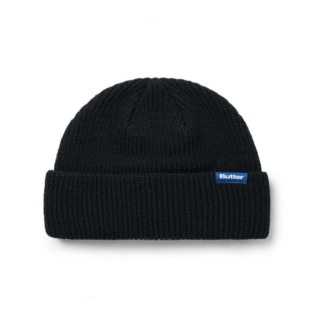 Butter Goods Wharfie Beanie - Black