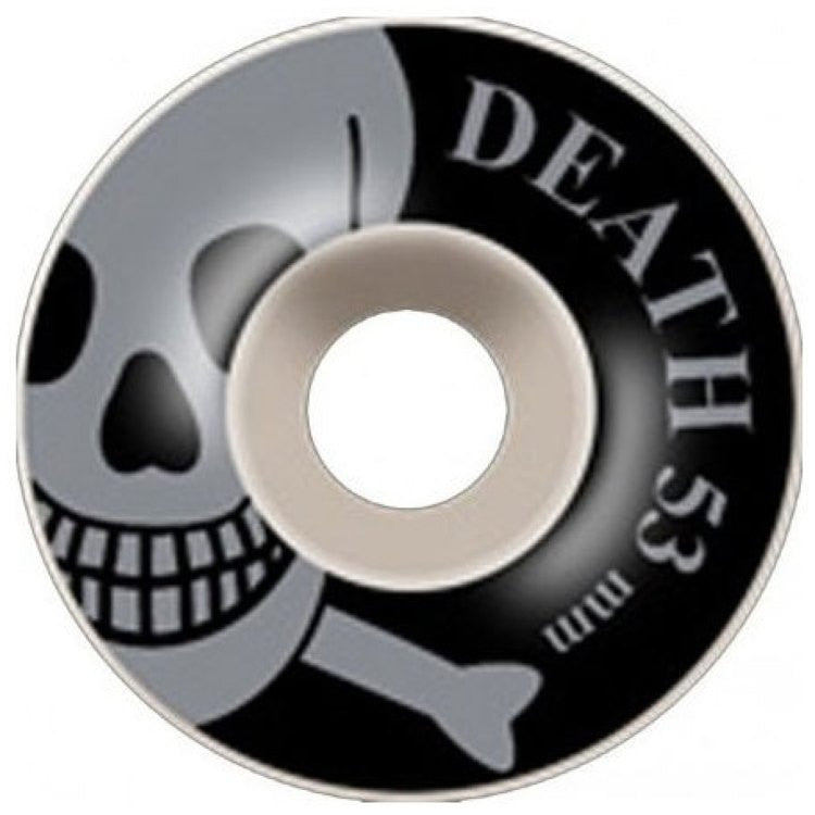 Death Skateboards OG Skull Skateboard Wheels Grey Skull - 53mm