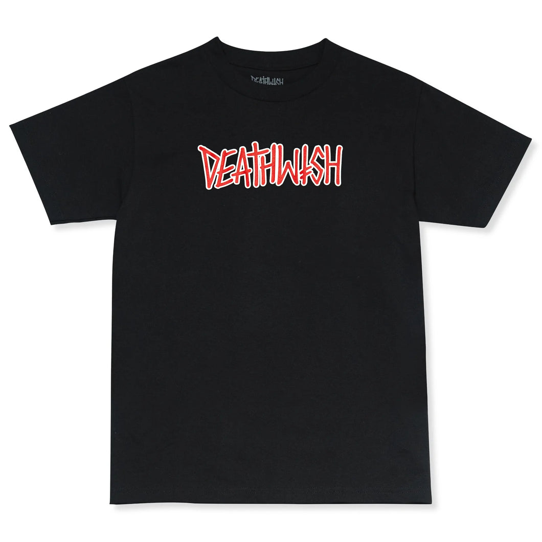 Deathwish Deathspray Outline Tee - Black