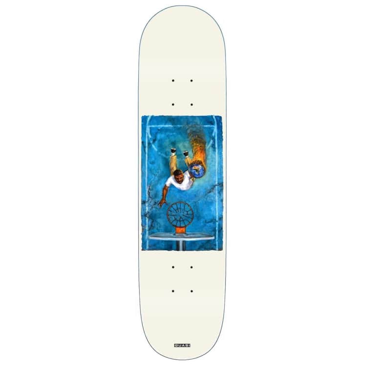 Quasi Justin Henry 'Game' Skateboard Deck White - 8.25