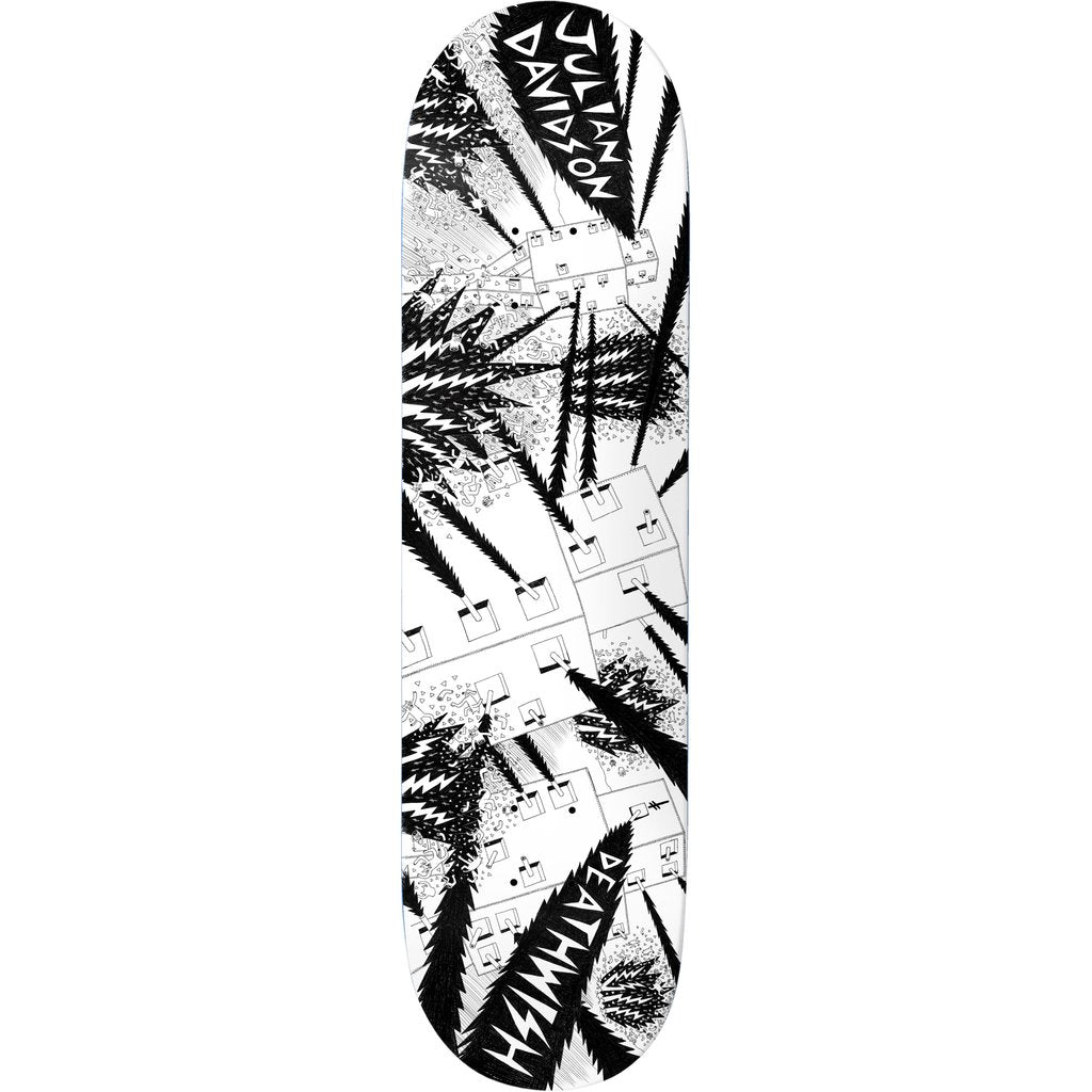 Deathwish Skateboards Julian Davidson Death War 3000 Deck - 8.00