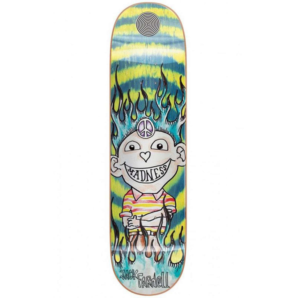 スケートボード MADNESS Jack Fardell MADNESS JACK FARDELL ESCAPE DECK (8.5 x 32.6inch) デッキ