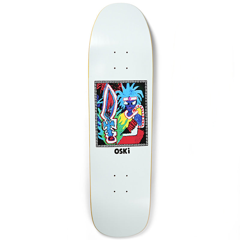 Polar Skate Co Oskar Rozenberg Tribal Chief Skateboard Deck - 1991 Jr Shape 8.75