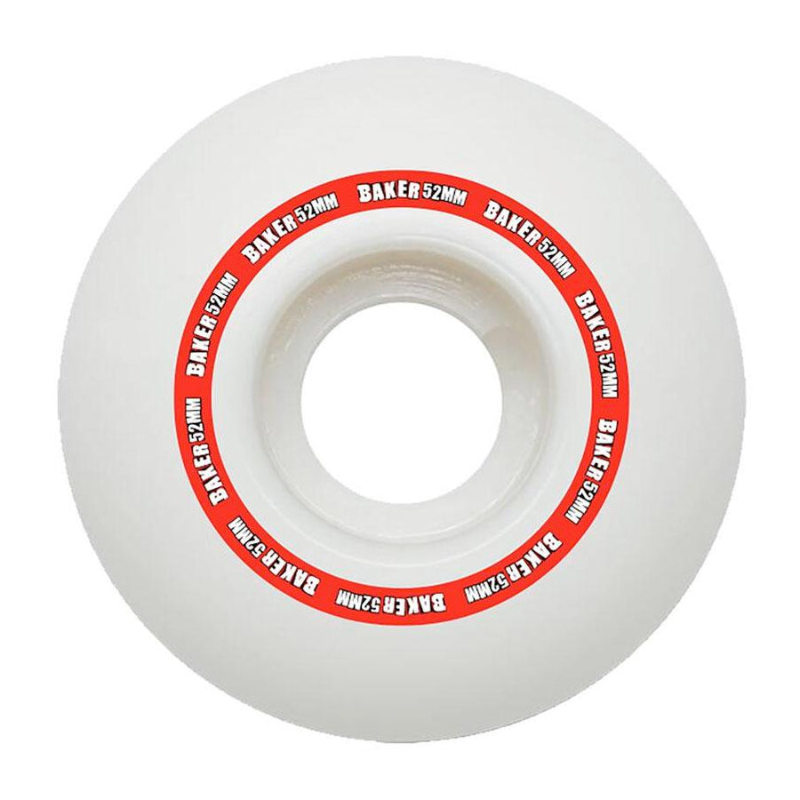 Baker Skateboards Red Stripe Wheel - 52mm