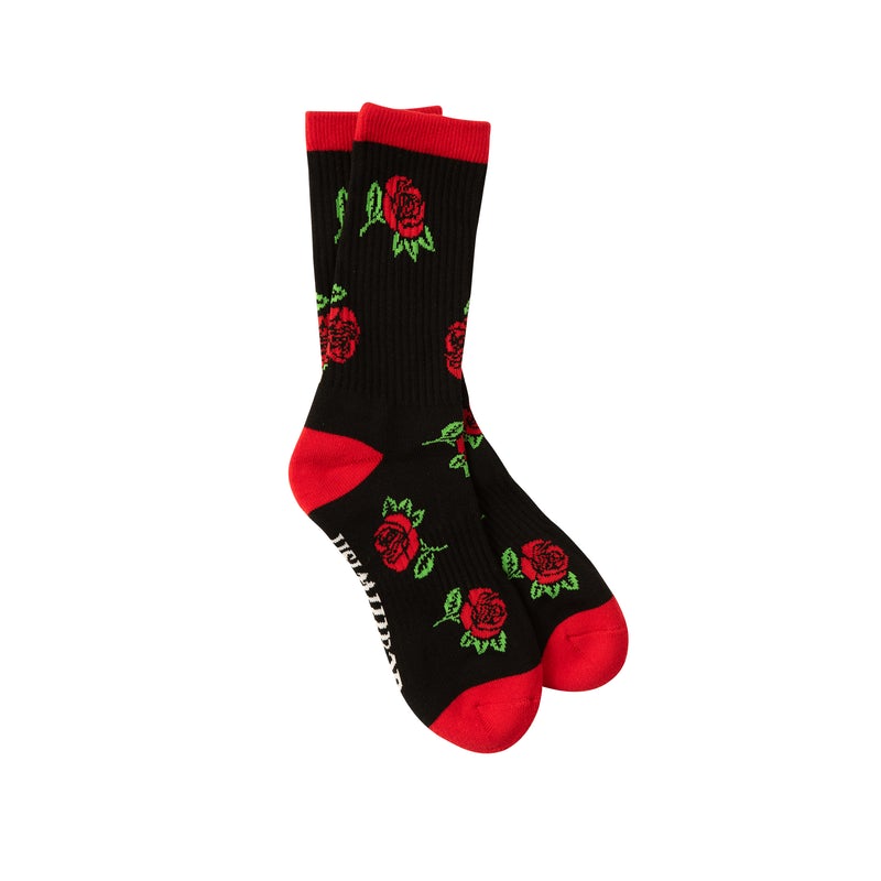 Deathwish Skateboards De La Wish Sock - Black