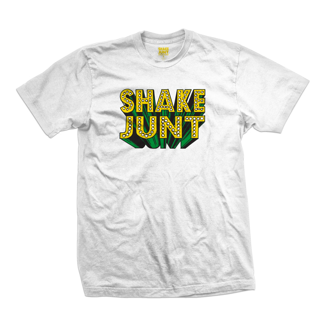 Shake Junt Blockbuster Tee White