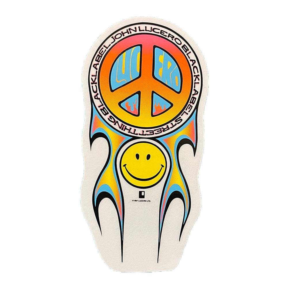 Black Label Skateboards - Street Thing Graphic Medium Sticker