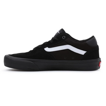 Vans Rowan Skate Shoes Black/Black/White