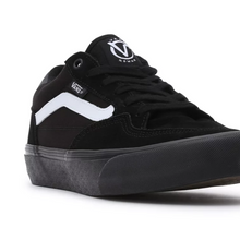 Vans Rowan Skate Shoes Black/Black/White