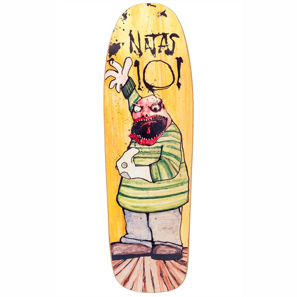 101 Skateboards Natas Sock Puppet Slick Reissue Skateboard Deck - 9.65