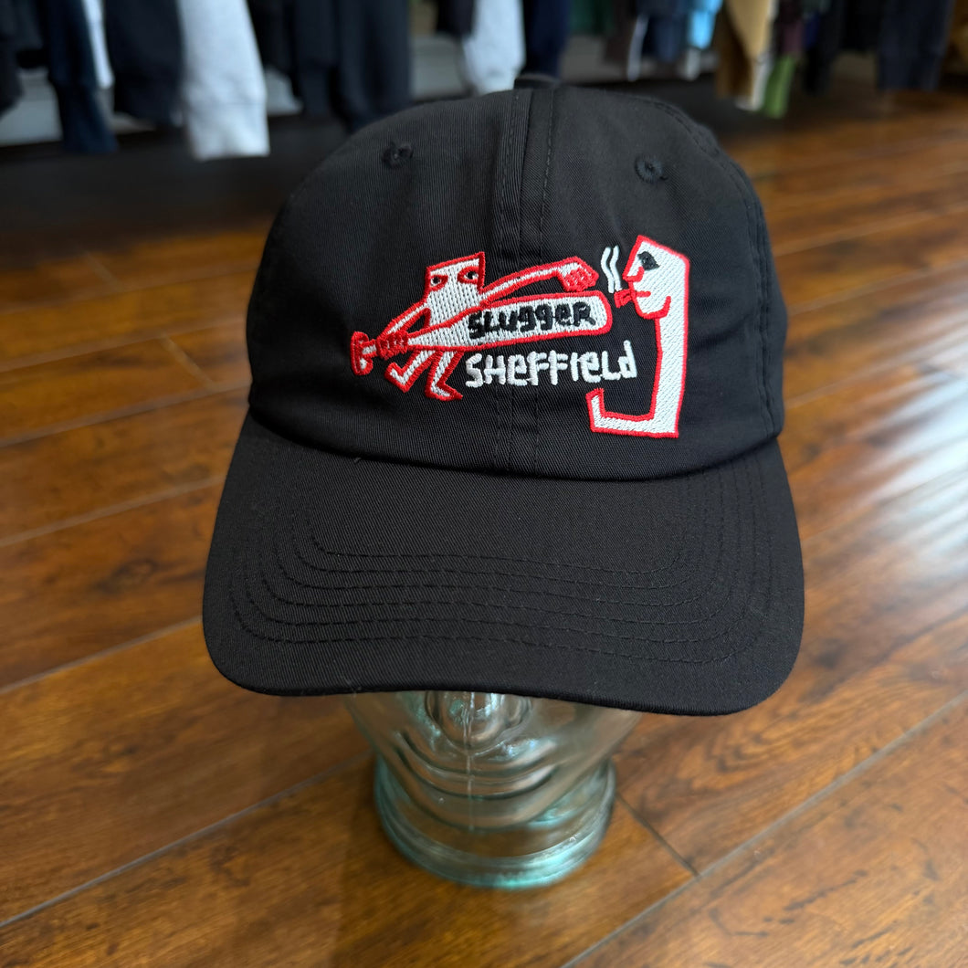 Slugger Bat Man 6 Panel Cap - Black