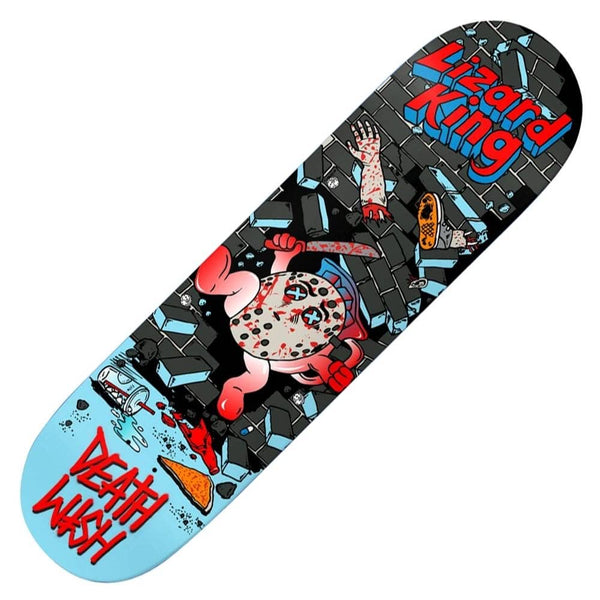 Deathwish Lizard King Death Toons Skateboard Deck - 8.25