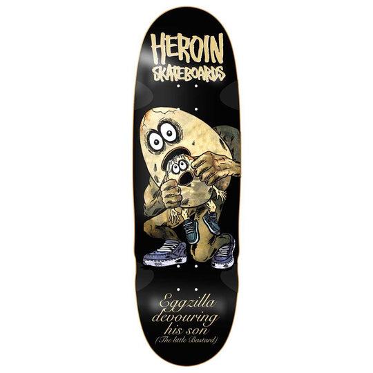 Heroin Skateboards Egg Eater Skateboard Deck - 9.75