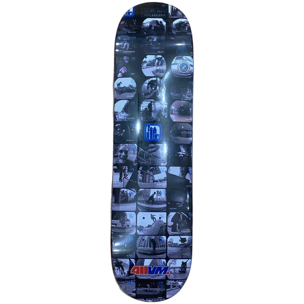 411VM Philadelphia Metroprospective Frame Grabs Skateboard Deck  - 8.25