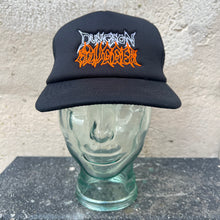 Dungeon X Slugger Collab Cap - Black Mesh Back (Orange Stitch)