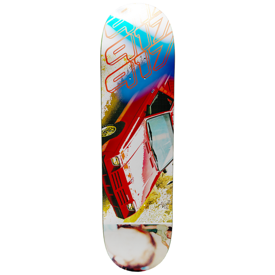 917 Art School Car Skateboard Deck - 8.25