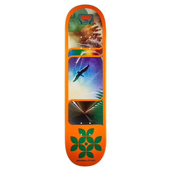 Alien Workshop Photosynthesis 1 25th Anniversary Edition Skateboard Deck  8.00'' (Dipped Orange)