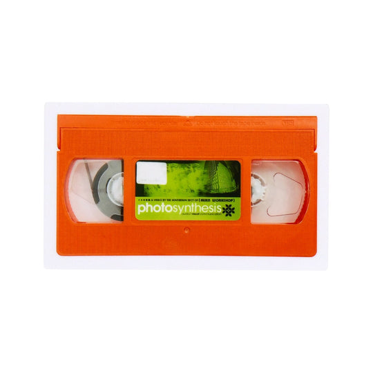 Alien Workshop Photosynthesis VHS Sticker (Orange Tape)