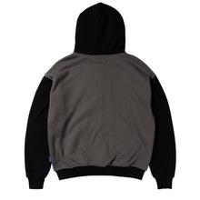 Always Do What You Should Do Human Applique Zip Up Hoodie - Black