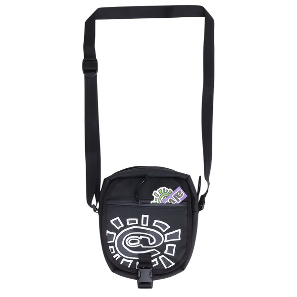 Always Do What You Should Do Side Trapper Bag - Black