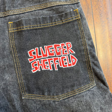 Slugger Sheffield Stone Wash Denim Jeans - Washed Black