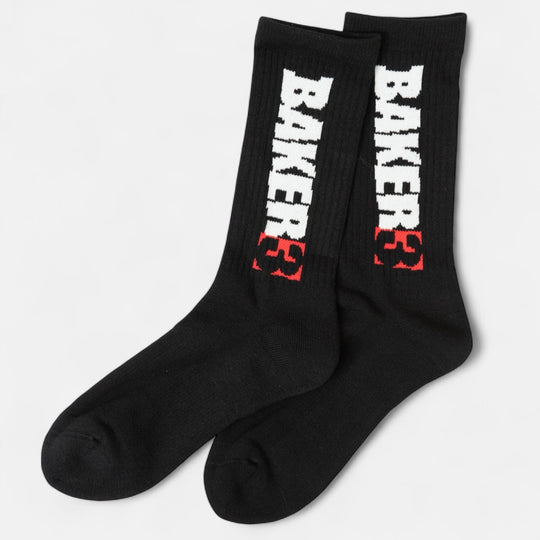 Baker Skateboards Baker 3 Socks Black