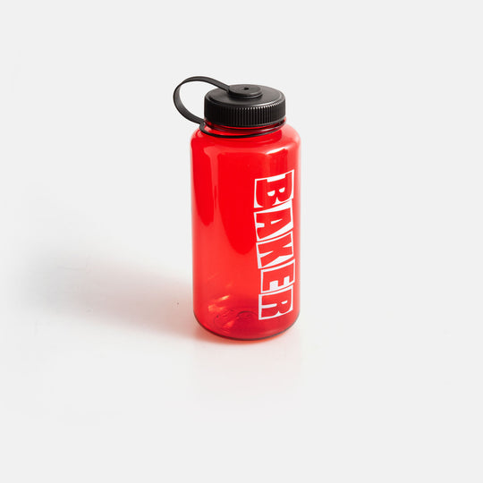 Baker Skateboards Brand Logo Water Bottle - Red