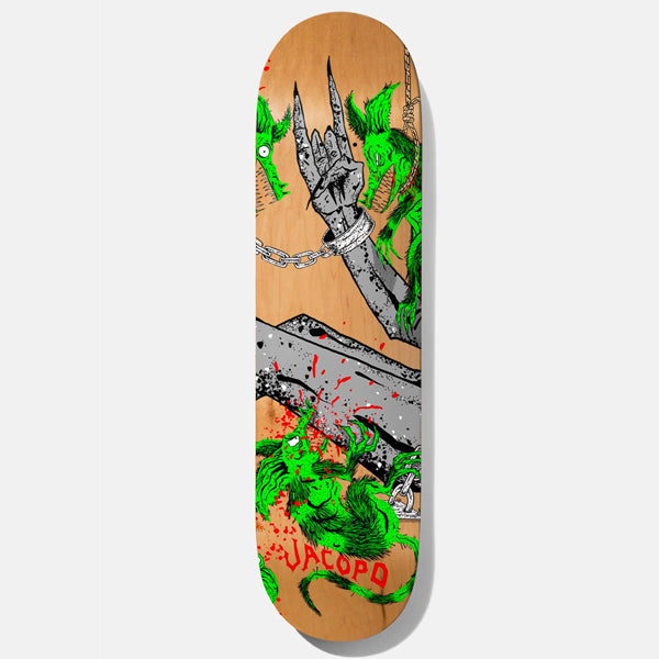 Baker Skateboards Jacopo Toxic Rats Skateboard Deck - 8.25 (Neckface)