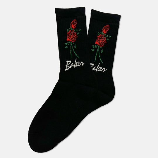 Baker Skateboards Roses Socks - Black