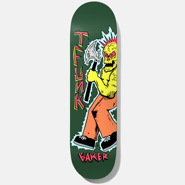 Baker Skateboards T-Funk Axe Man Skateboard Deck - 8.38
