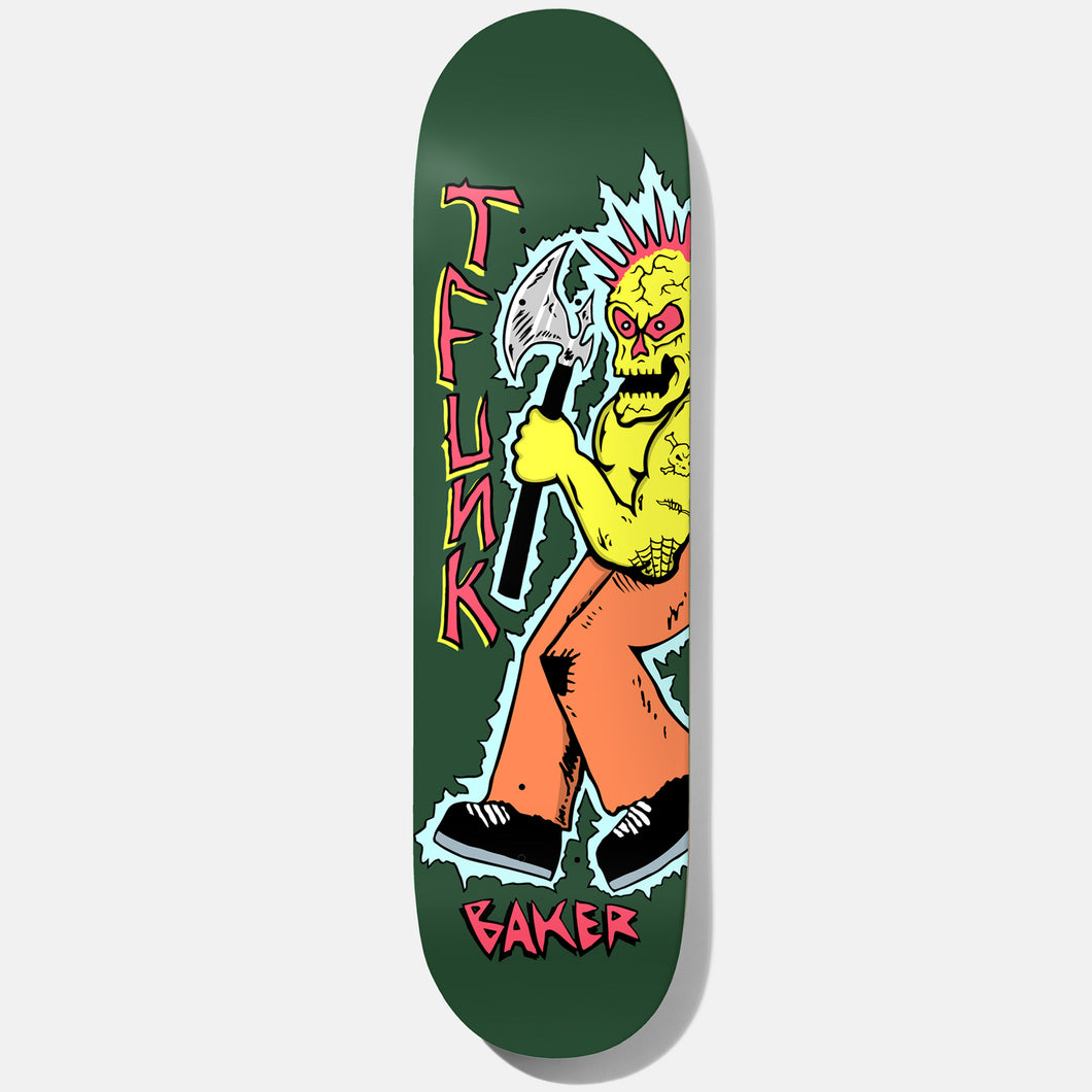 Baker Skateboards T-Funk Axe Man Skateboard Deck - 8.38