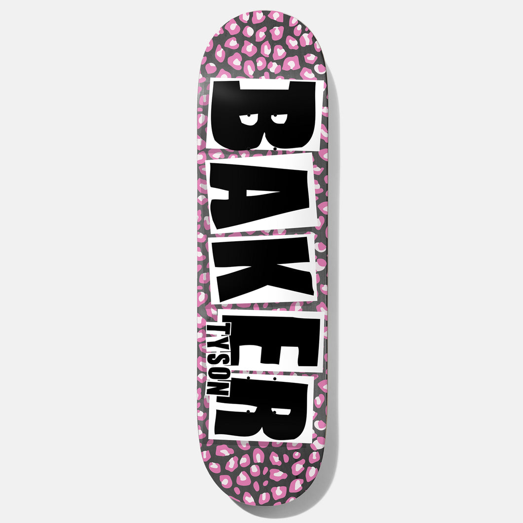 Baker Skateboards Tyson Peterson Brand Logo Hot Cheetah Skateboard Deck - 8.25