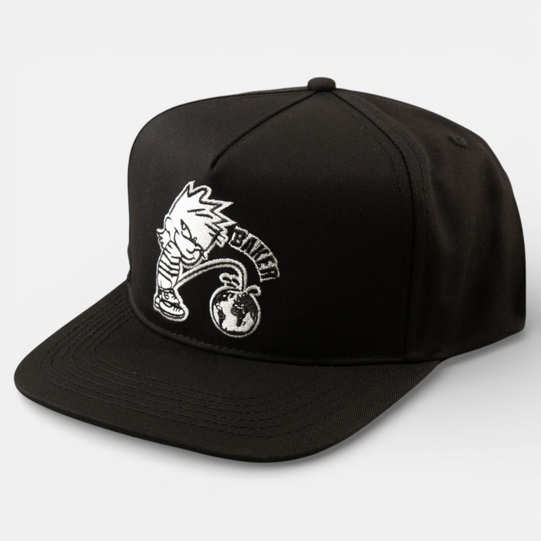 Baker Skateboards Whizz Kid Snapback Cap - Black