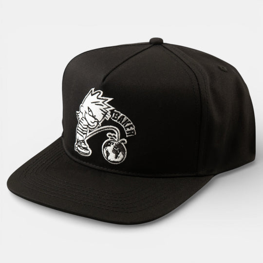 Baker Skateboards Whizz Kid Snapback Cap - Black