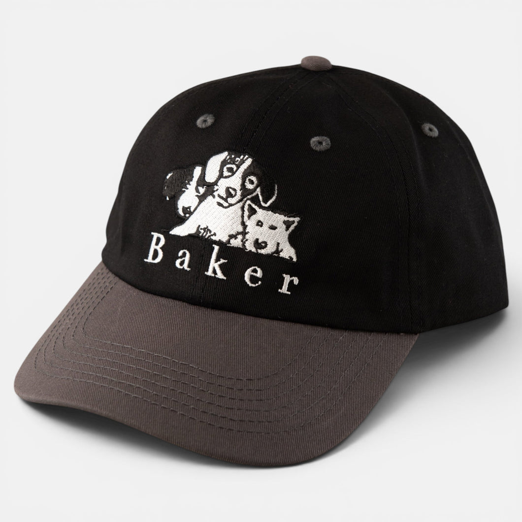 Baker Where My Dogs At? Snapback Cap - Black/Grey