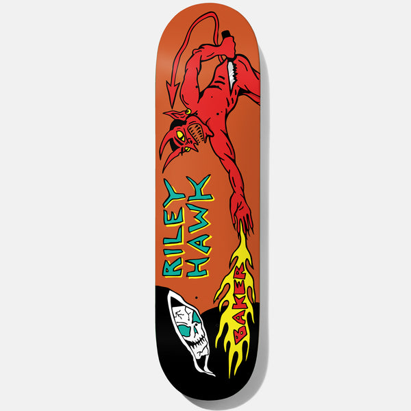 Baler Skateboards Riley Hawk Evil VS Evil Skateboard Deck - 8.5