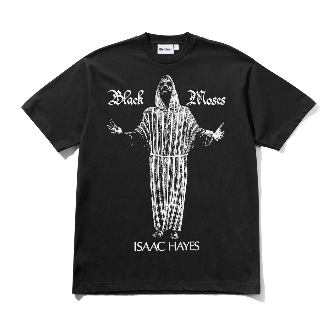 Butter goods Issac Hayes Black Moses Tee - Black