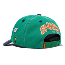 Butter Goods X Peanuts Music Snapback Cap - Washed Kelly Green / Navy