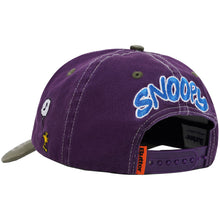 Butter Goods X Peanuts Music Snapback Cap - Washed Purple / Fern