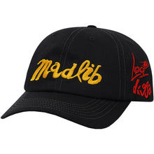 Butter goods X Madlib Alias 6 Panel Cap - Black